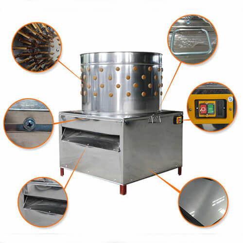 Mașină de penit păsări