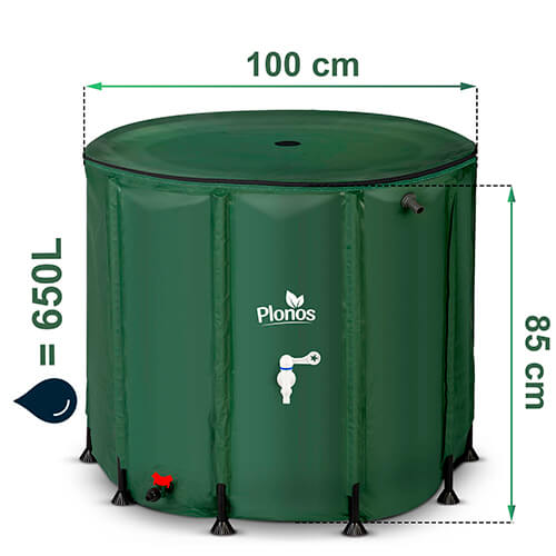 Rezervor apă de ploaie 200l
