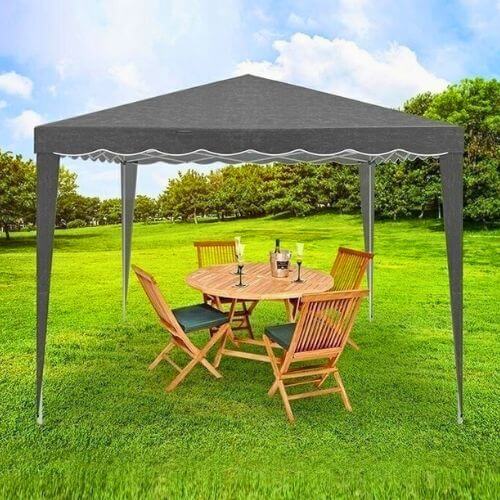 CORT DE GRĂDINĂ PLIABIL PAVILION AUTOMAT 3X3