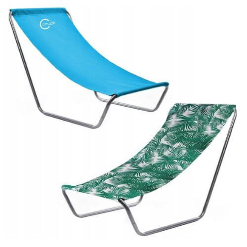 Sezlong turistic pliabil